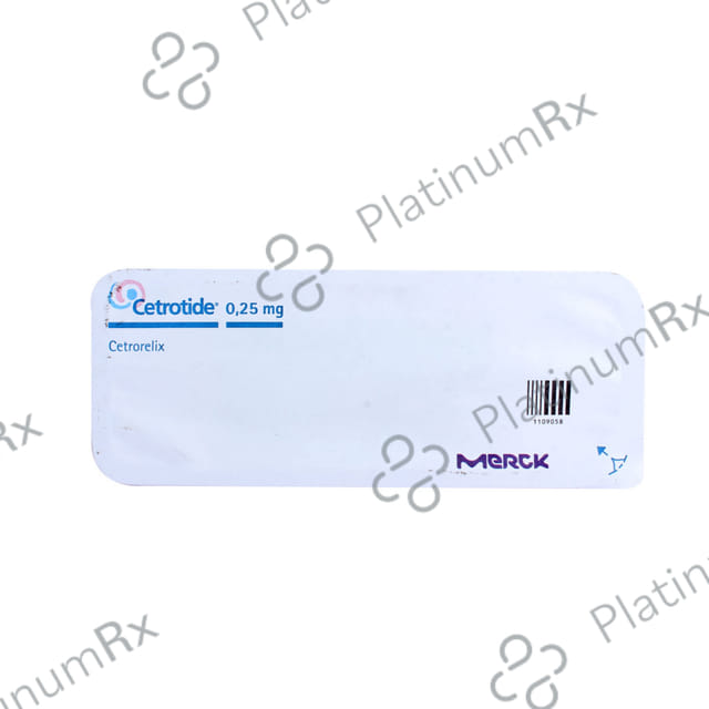 Cetrotide 0.25mg Injection 1s