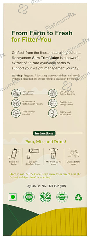 Rasayanam Slim Trim Juice