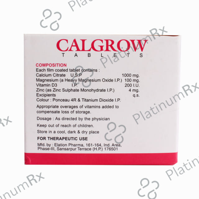 Calgrow Tablet 10s