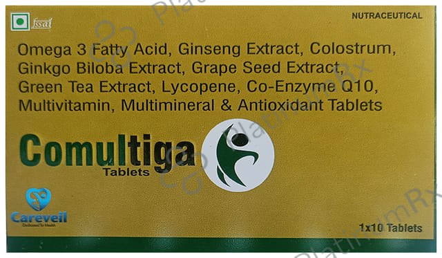 Comultiga Tablets (10 Each) 1 Strip