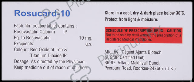 Rosucard 10 Tablet