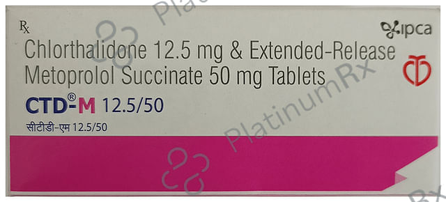 CTD M 50/12.5mg Tablet 10s