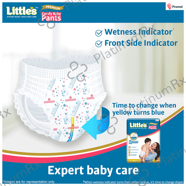 Little's Premium Comfy Baby Pants XL 54 diapers
