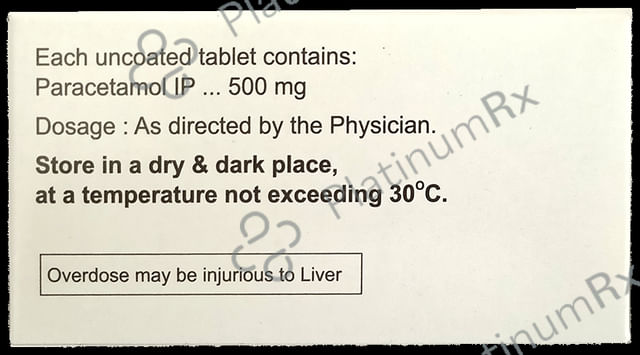 Dolo 500 Tablet 10 Tablet