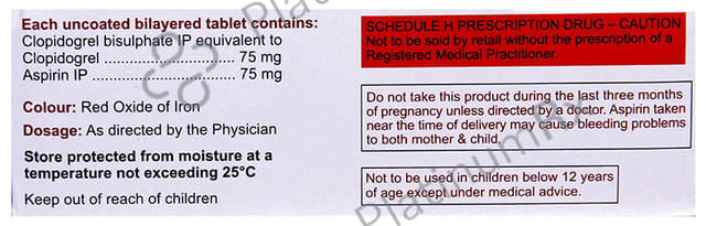 Clopicard AP 75/75mg Tablet 15s
