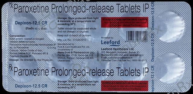 Depixon 12.5 CR Tablet
