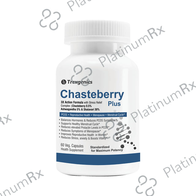 Trexgenics Chasteberry Plus Veg Capsule