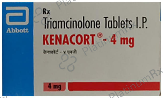 Kenacort 4mg Tablet 15s