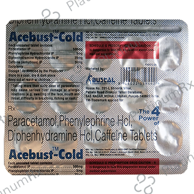 Acebust Cold Tablet 15s