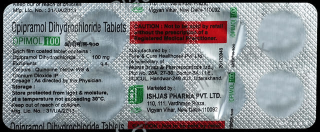 Opimol 100mg Tablet