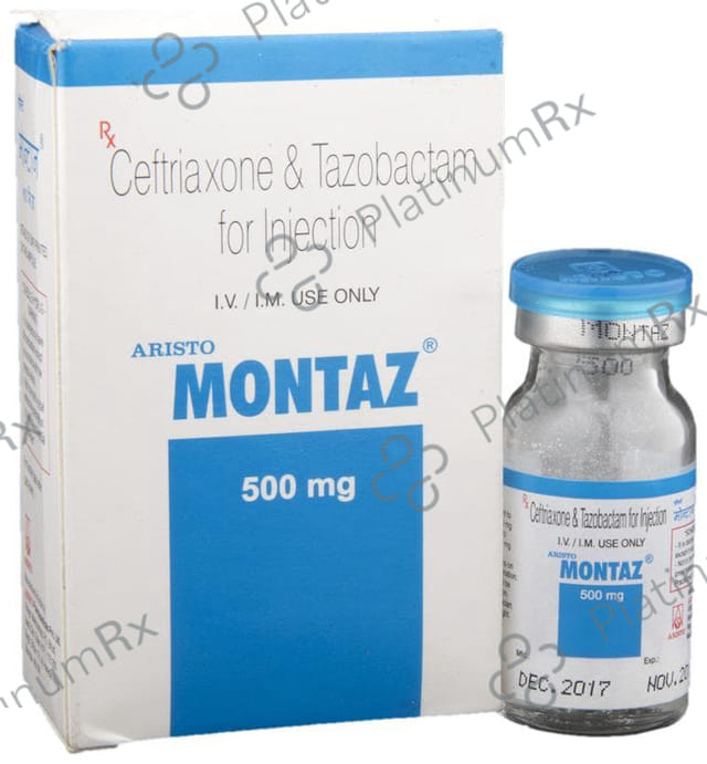 Montaz 500/62.5mg Injection 1s