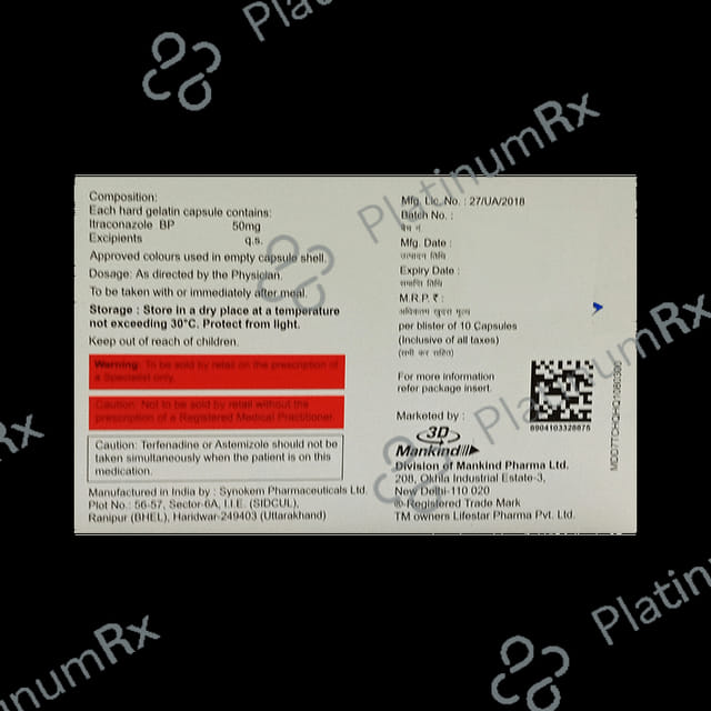 Itragreat-SB 50 Capsule