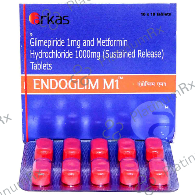 Endoglim M 1/500mg Tablet SR 10s