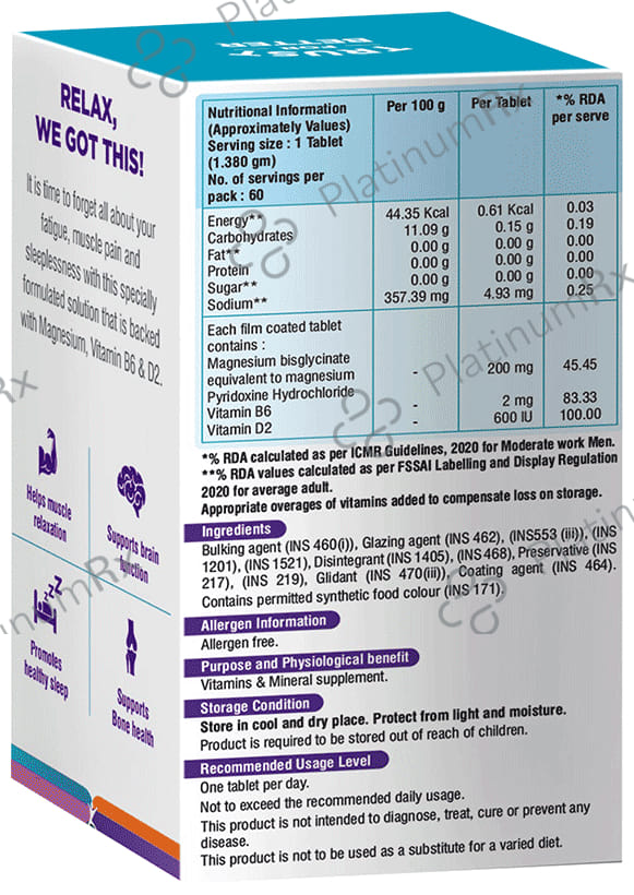 Healthyr-U Relax & Restore Tablet