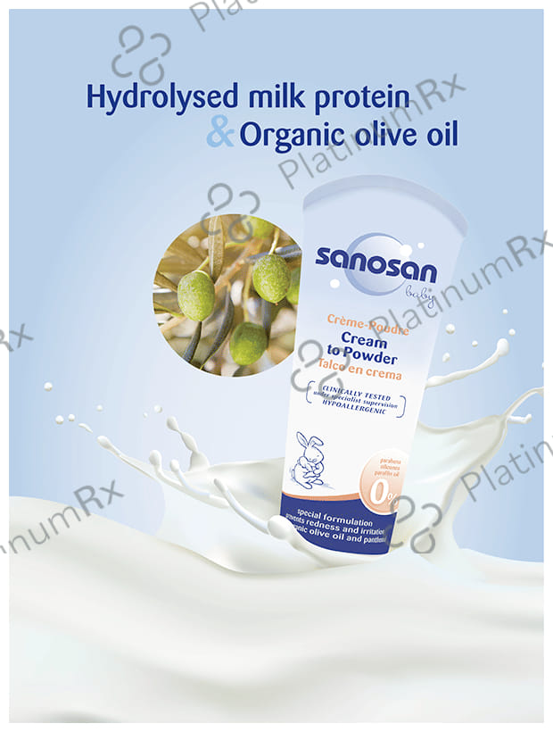 Sanosan Baby Cream to Powder 100ml