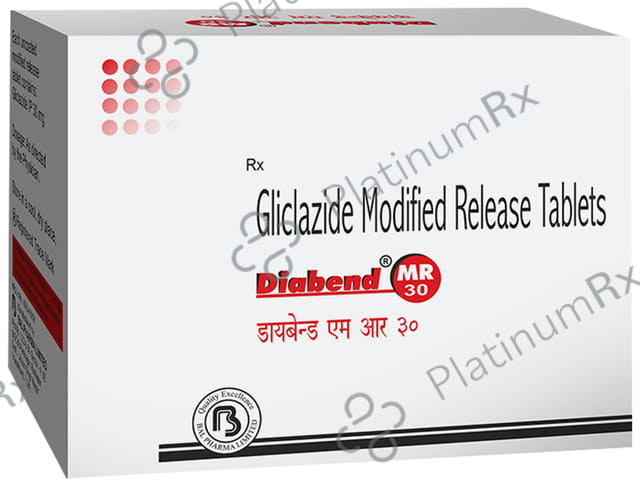 Diabend MR 30mg Tablet 10s