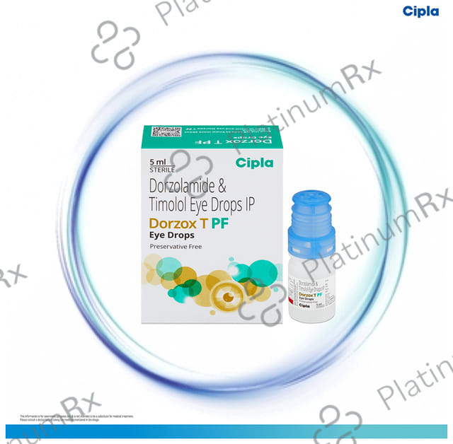 Dorzox T Pf Eye Drops 5ml