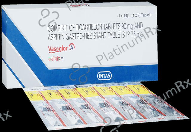 Vasoglor A 75/90mg Combikit 1s