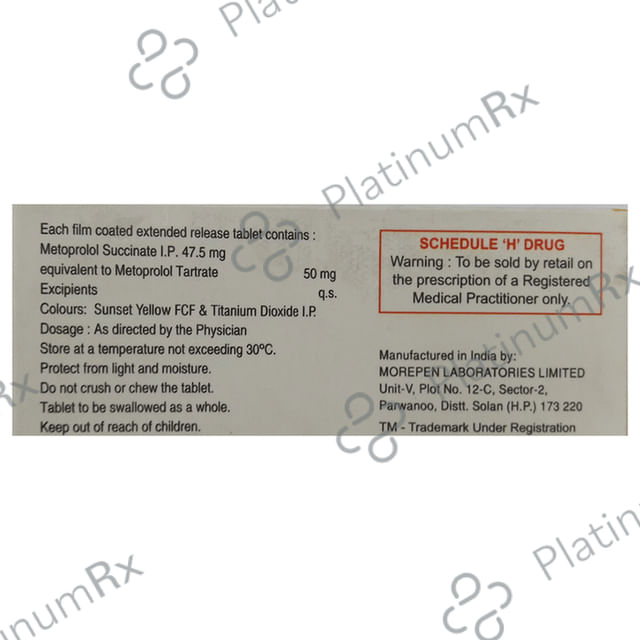 Best-Beta 50 Tablet ER