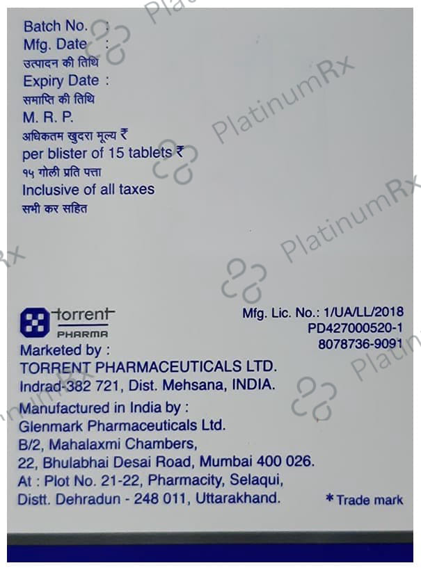 Teneza M 500/20mg Tablet ER 15s