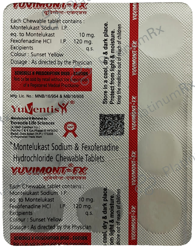 Yuvimont-FX Chewable Tablet
