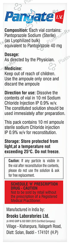 Pangate I.V. Injection