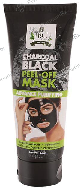 TBC Charcoal Black Peel-Off Mask