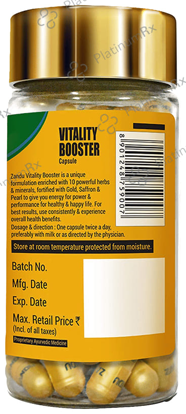 Zandu Vitality Booster Capsule