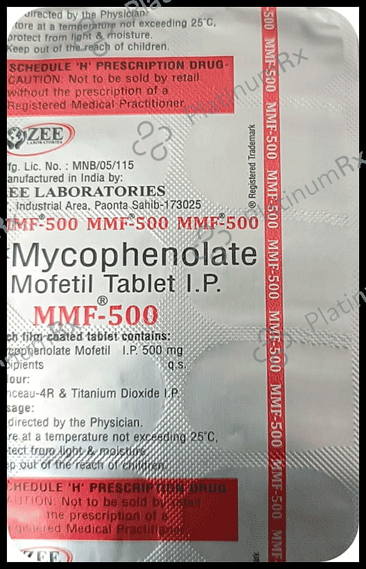 Mmf 500mg Tablet 10s