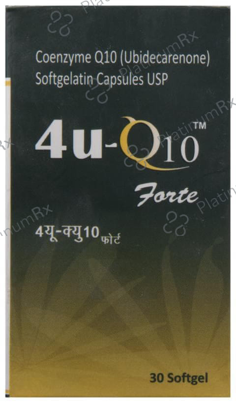 4U Q10 Forte 300mg Capsule 30s
