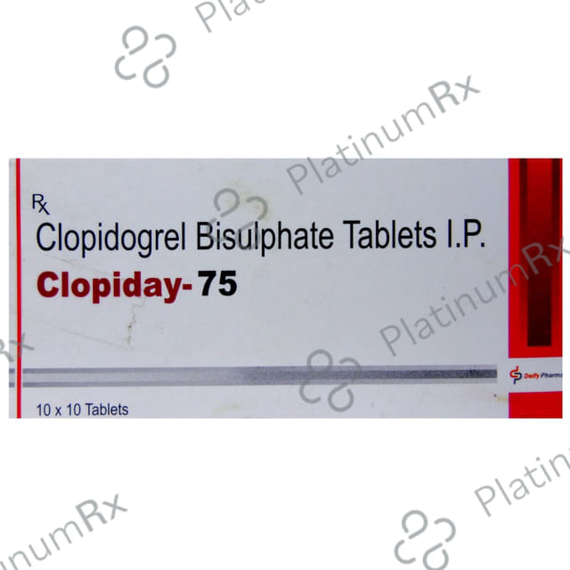 Clopiday 75mg Tablet