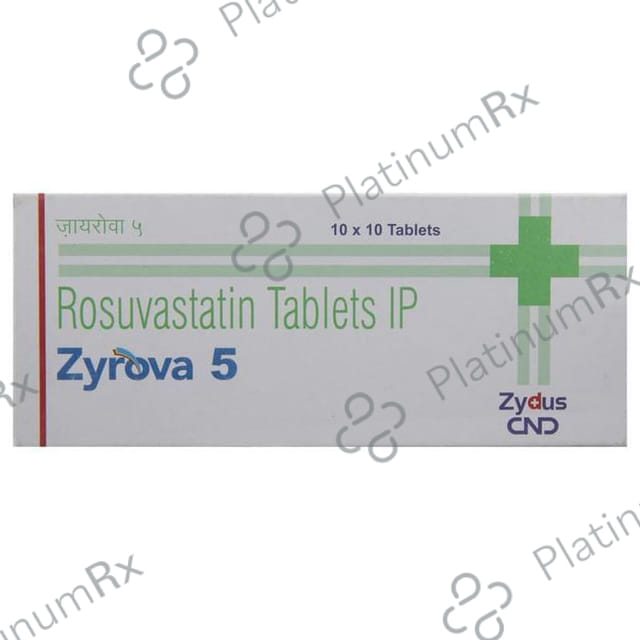 Zyrova 5mg Tablet 10s