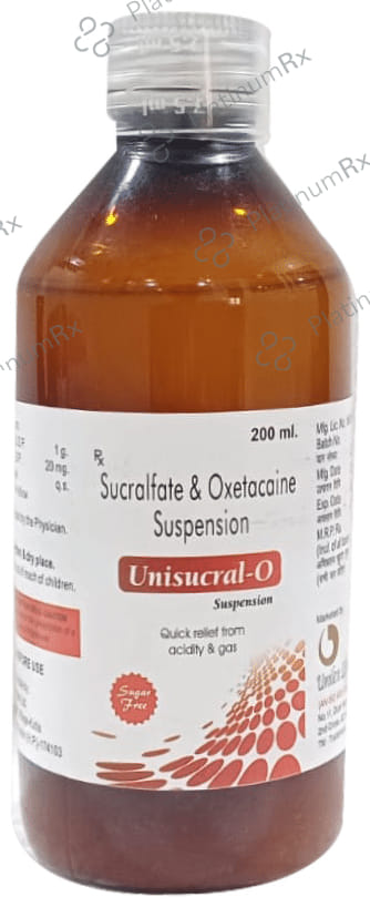 Unisucral-O Oral Suspension Sugar Free
