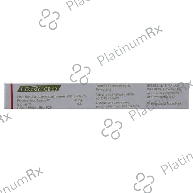 Fluvoxin CR 50mg Tablet ER 10s