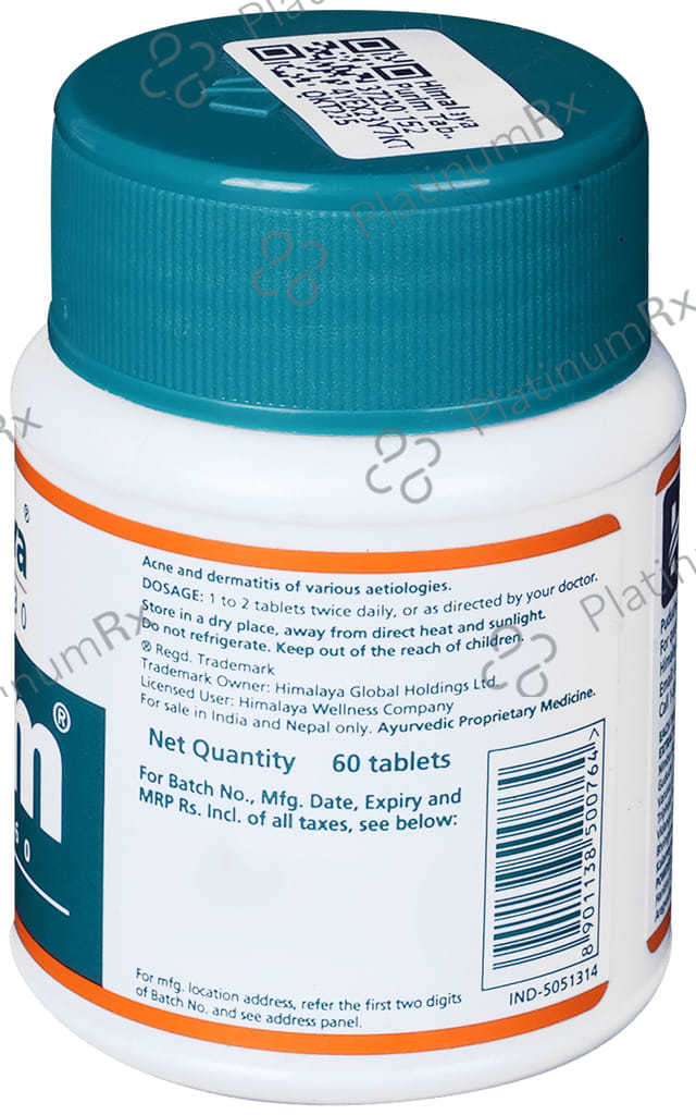 Himalaya Purim Tablet for Detoxification 60s