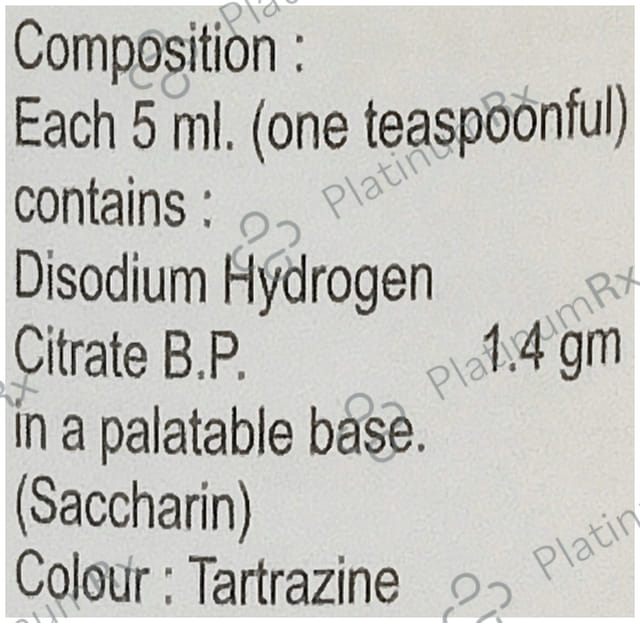Alkasol 1.14gm Oral Solution Sugar Free 200ml
