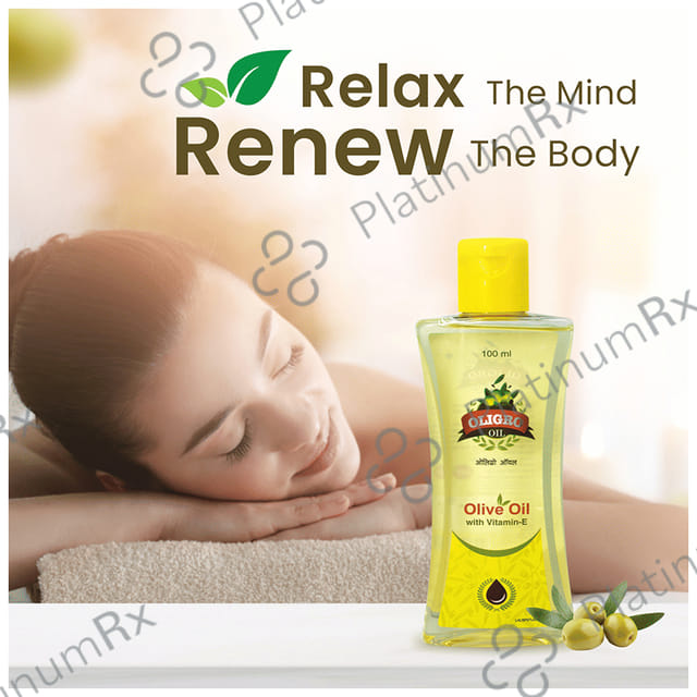 Oligro Olive Oil with Vitamin-E 100 Oil