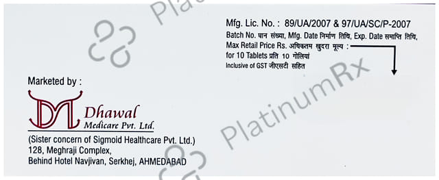Defax 50mg Tablet ER 10s