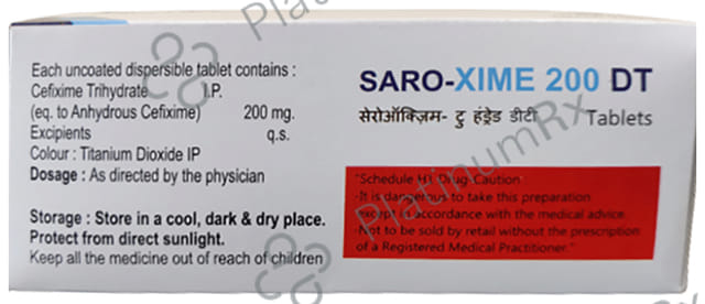 Saro-Xime 200 DT Tablet