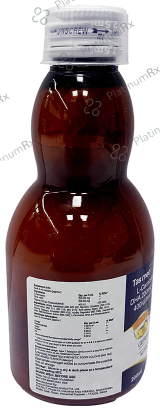Cerefit DHX Mango Flavour Sugar Free Suspension 200ml