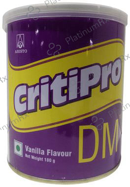 Critipro DM Vanilla Powder 180gm