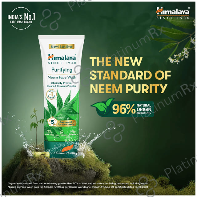 Himalaya Herbals Purifying Neem Face Wash 300 ml