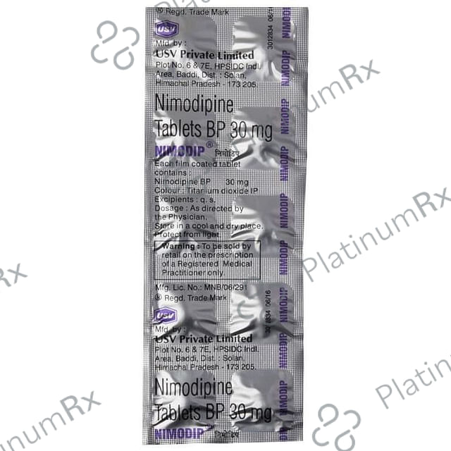 Nimodip 30mg Tablet 10s
