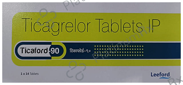 Ticaford 90mg Tablet 14s