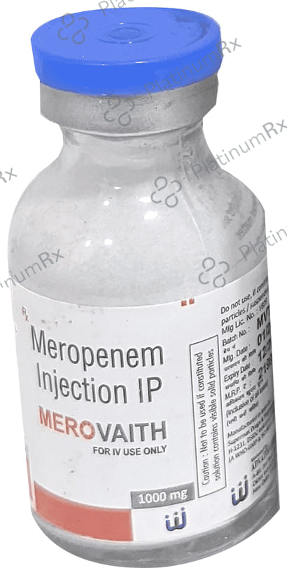 Merovaith 1000mg Injection 1s