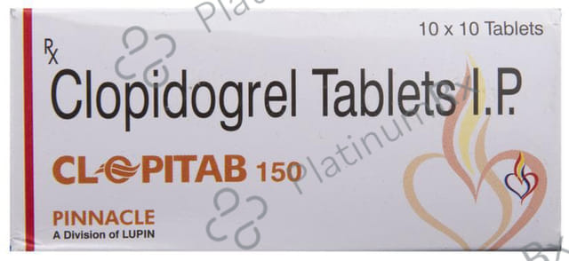 Clopitab 150mg Tablet 10s