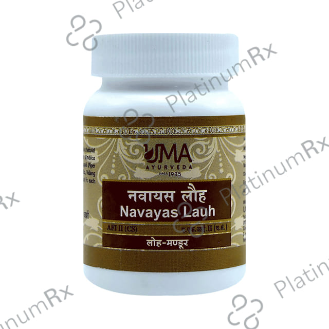Uma Ayurveda Nawayas Lauha Tablet 80 tablets
