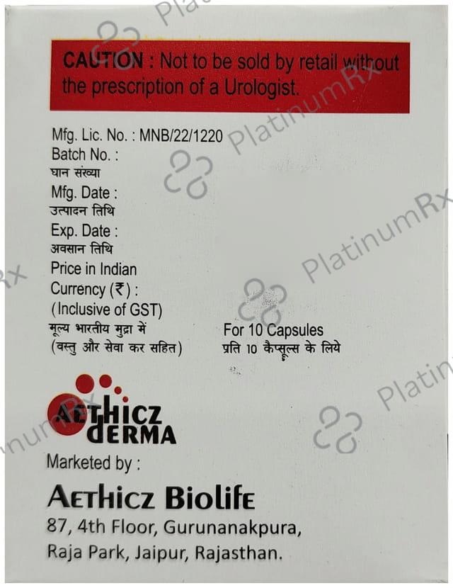 Dutafast 0.5mg Capsule