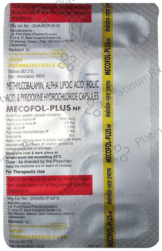 Mecofol Plus Capsule 10s