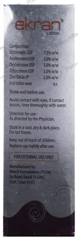 Ekran Sunscreen SPF Lotion 50gm